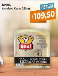 Ünal 250 gr Eski Kaşar Peynir