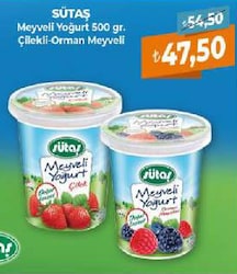 Sütaş 500 gr Orman Meyveli Yoğurt