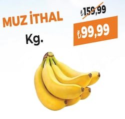 Muz İthal 1 kg