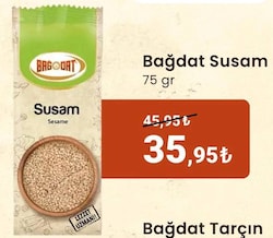 Bağdat 75 gr Susam