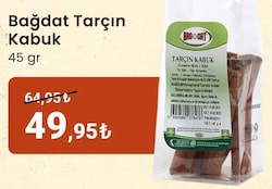 Bağdat Baharat 45 gr Kabuk Tarçın