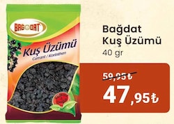 Bağdat Baharat 40 gr Kuş Üzümü