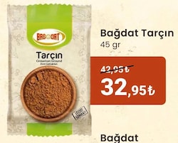 Bağdat Baharat 45 gr Tarçın