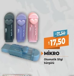 Mikro Silgi Sürgülü Otomatik Er-3212-24