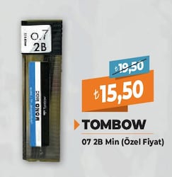 Tombow Min 07 2B - 1 Adet