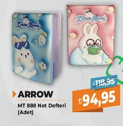 Arrow MT 888 Not Defteri 