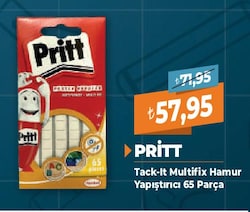Pritt Multi Fix 65'li Hamur Yapıştırıcı
