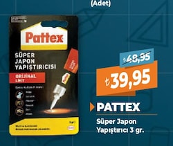 Pattex Süper Japon 3 gr Yapıştırıcı