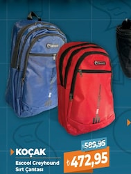 Koçak Escool Greyhound Sırt Çantası 