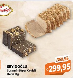 Seyidoğlu Susamlı-Süper Cevizli Helva kg