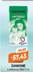 Danone Laktozsuz Süt 1 lt