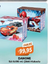 Danone Süt Çilekli-Kakaolu 6x180 ml