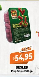 Beşler Piliç Sosis 220 gr