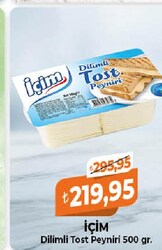 İçim Dilimli Tost Peyniri 500 gr