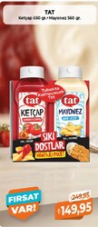 Tat Ketçap 650 gr+Mayonez 560 gr