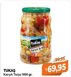 Tukaş Karışık Turşu 1650 gr