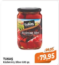 Tukaş Közlenmiş Biber 680 gr