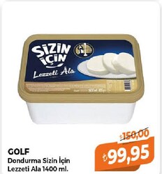 Golf Dondurma Sizin İçin Lezzeti Ala 1400 ml