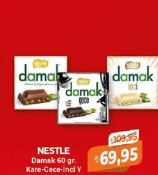 Nestle Damak Çeşitleri 60 gr