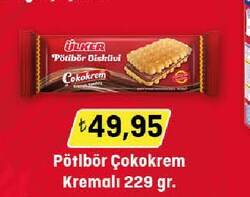 Ülker Pötibör Çokokrem Kremalı 229 gr