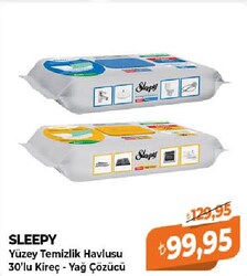Sleepy Yüzey Temizlik Havlusu  30'lu Kireç-Yağ Çözücü