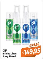 Cif Infinite Clean Sprey 280 ml