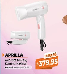 Aprilla AHD-2102 Mini saç Kurutma Makinesi