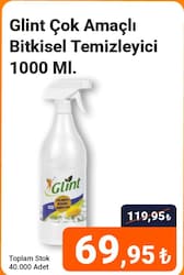 Glint Çok Amaçlı Bitkisel Temizleyici 1000 ml