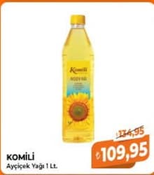 Komili Ayçiçek Yağı 1 lt