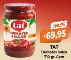 Tat Domates Salça 710 gr Cam