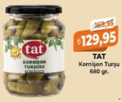 Tat Kornişon Turşu 680 gr