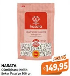 Hasata Gümüşhane Kelkit Şeker Fasulye 500 gr