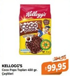 Kellogg's Coco Pops Topları 450 gr Çeşitleri
