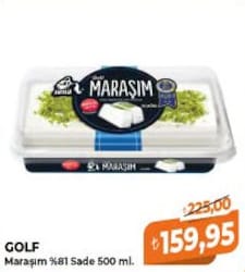 Golf Maraşım %81 Sade 500 ml