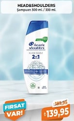 Head&Shoulders Şampuan 300/330 ml Çeşitleri