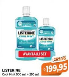 Listerine Cool Mint 500+250 ml