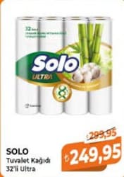 Solo Tuvalet Kağıdı Ultra 32'li