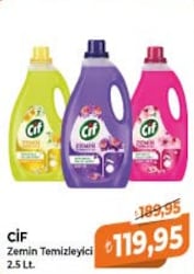 Cif Zemin Temizleyici 2.5 lt Çeşitleri