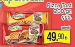 SuperFresh Pizza Tost Klasik 200 gr