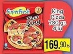 SuperFresh 4'lü 780 gr Pizza King