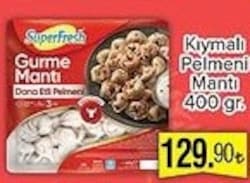 SuperFresh Dondurulmuş Kıymalı Pelmeni Mantı 400 G