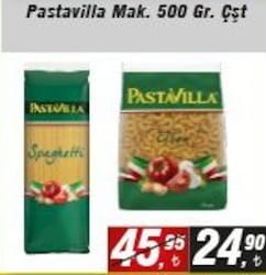 Pastavilla Makarna 500 gr Çeşitleri