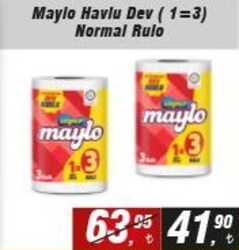 Maylo Havlu Dev (1=3) Normal Rulo