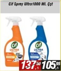 Cif Sprey Ultra 1000 ml Çeşitleri