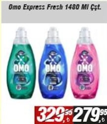 Omo Express Fresh 1480 ml Çeşitleri