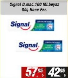 Signal Diş Macunu Beyaz Güç Nane Ferahlı 100 ml