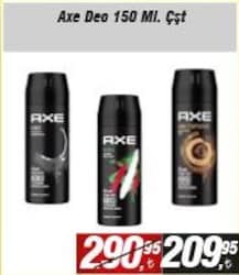 Axe Deodorant 150 ml Çeşitleri