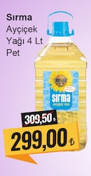 Sırma 4 lt Ayçiçek Yağı