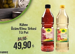 Kühne 1000 ml Pet Üzüm Sirkesi