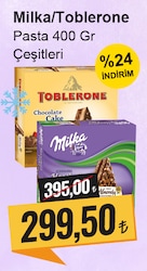 Milka Çikolatalı & Fındıklı Almondy Kek 400 gr